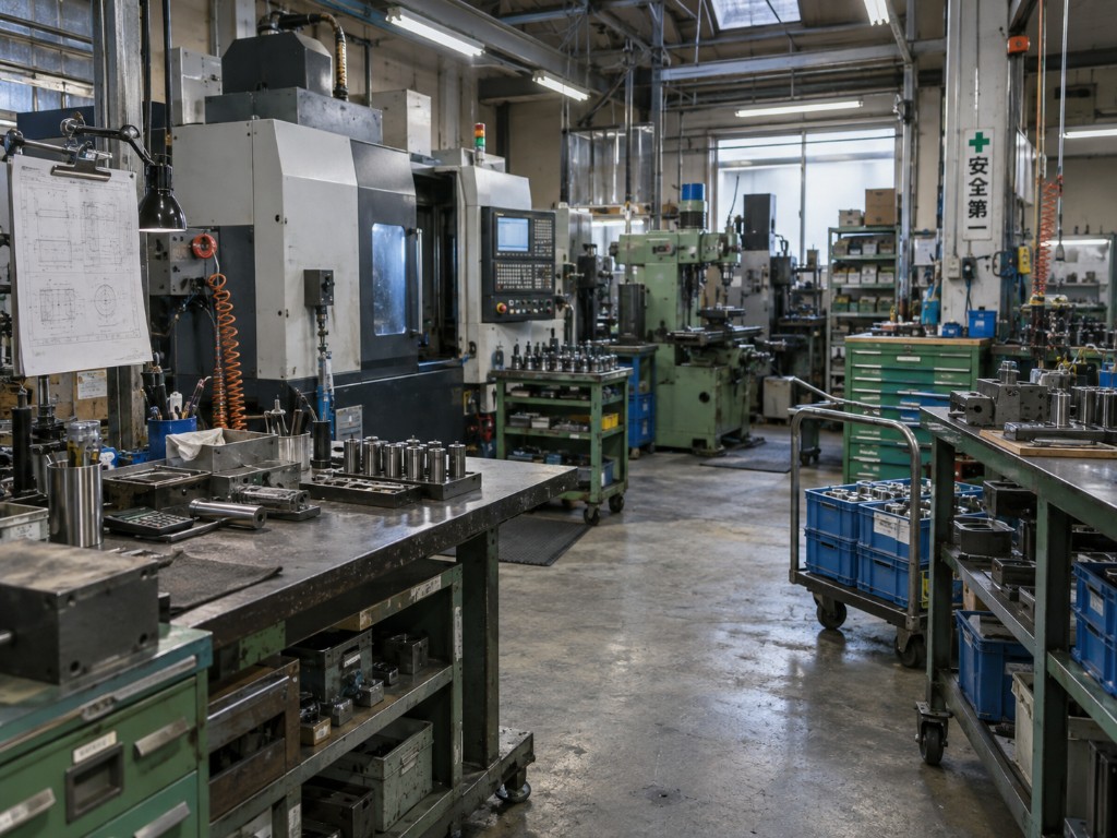 製造業の工場内